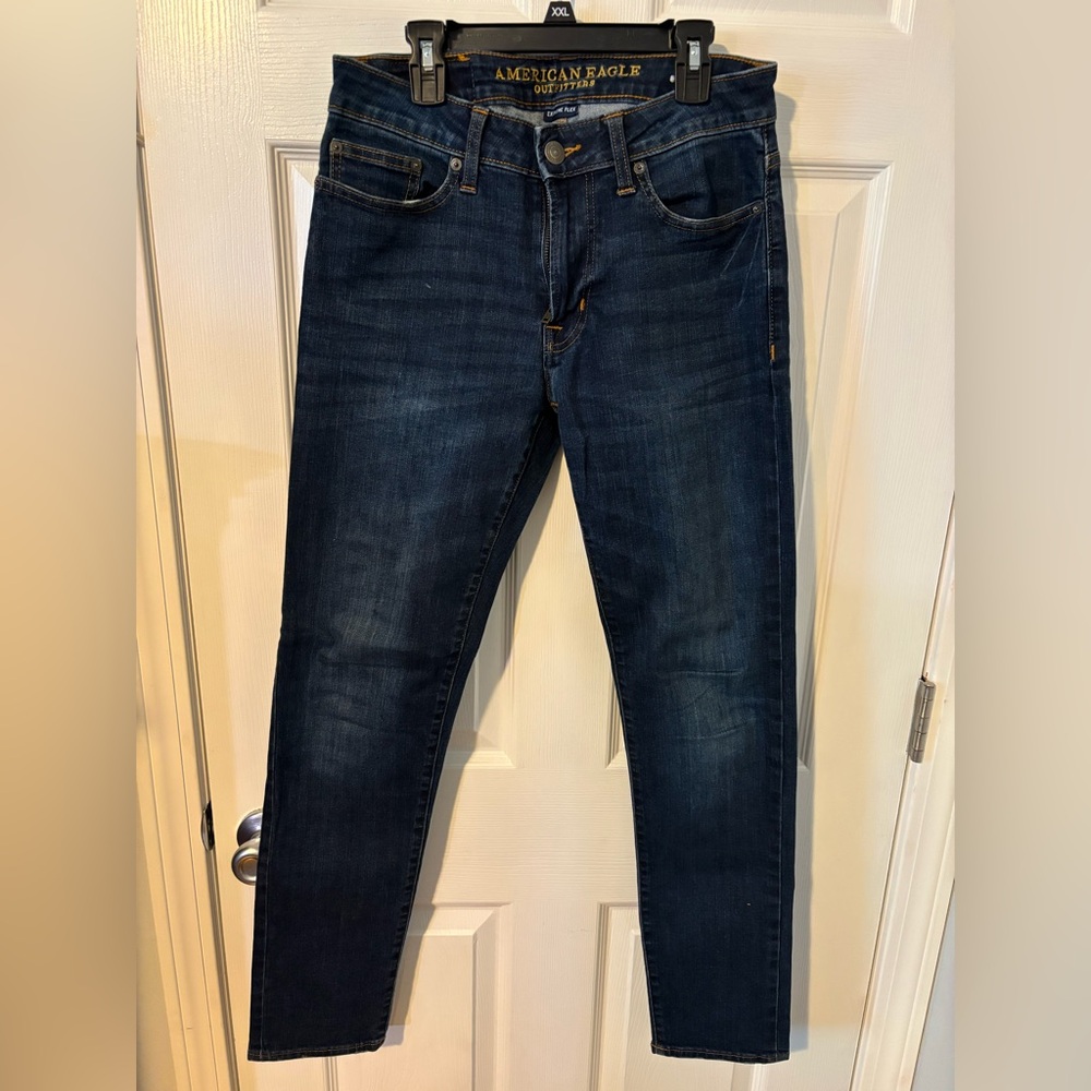 American Eagle Outfitters Men’s Dark Wash Slim Jeans